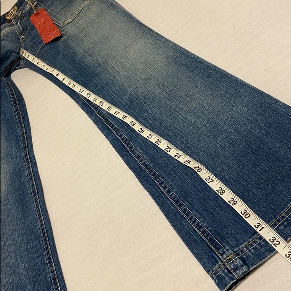 Tommy Hilfiger Denim Heritage ROBIN Dark Wash Flare New Jeans Size 28 x 32” - Picture 14 of 16